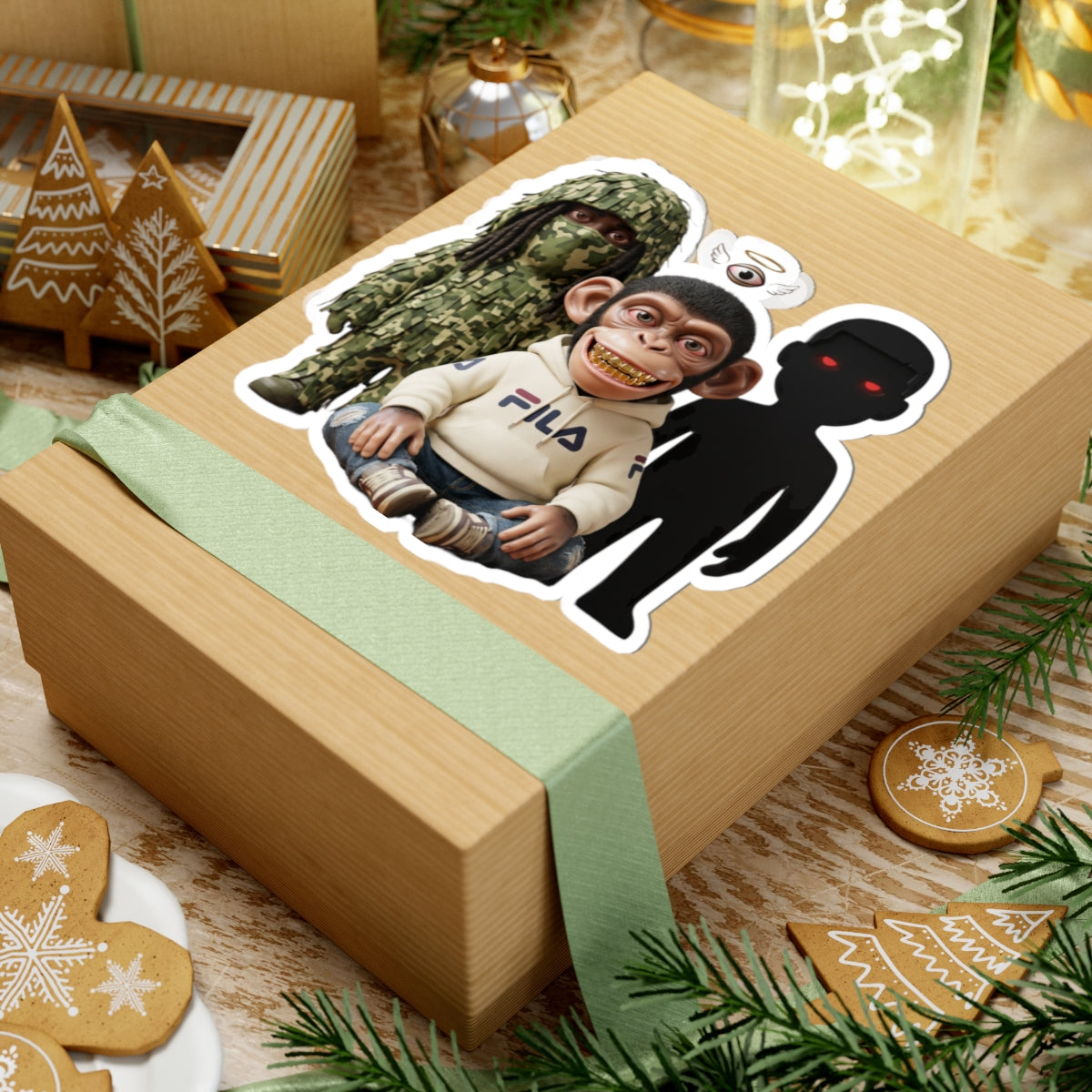Phyco Monkey presents: Old Pages Stickers