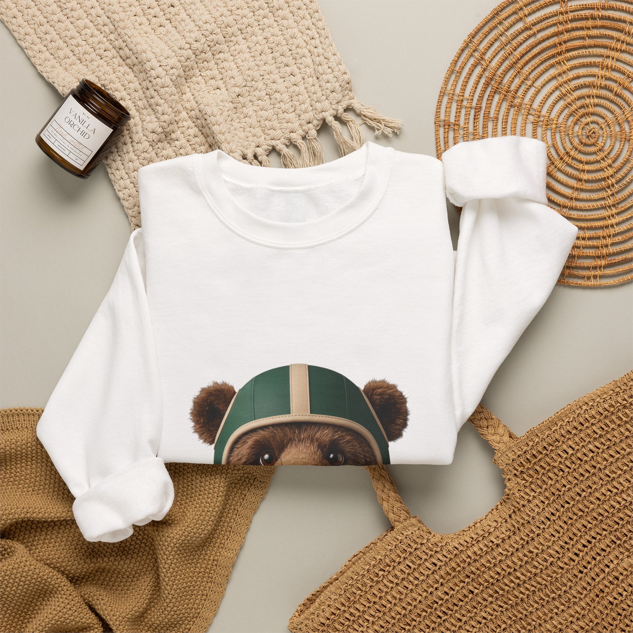 Riz The bear Sweatshirt