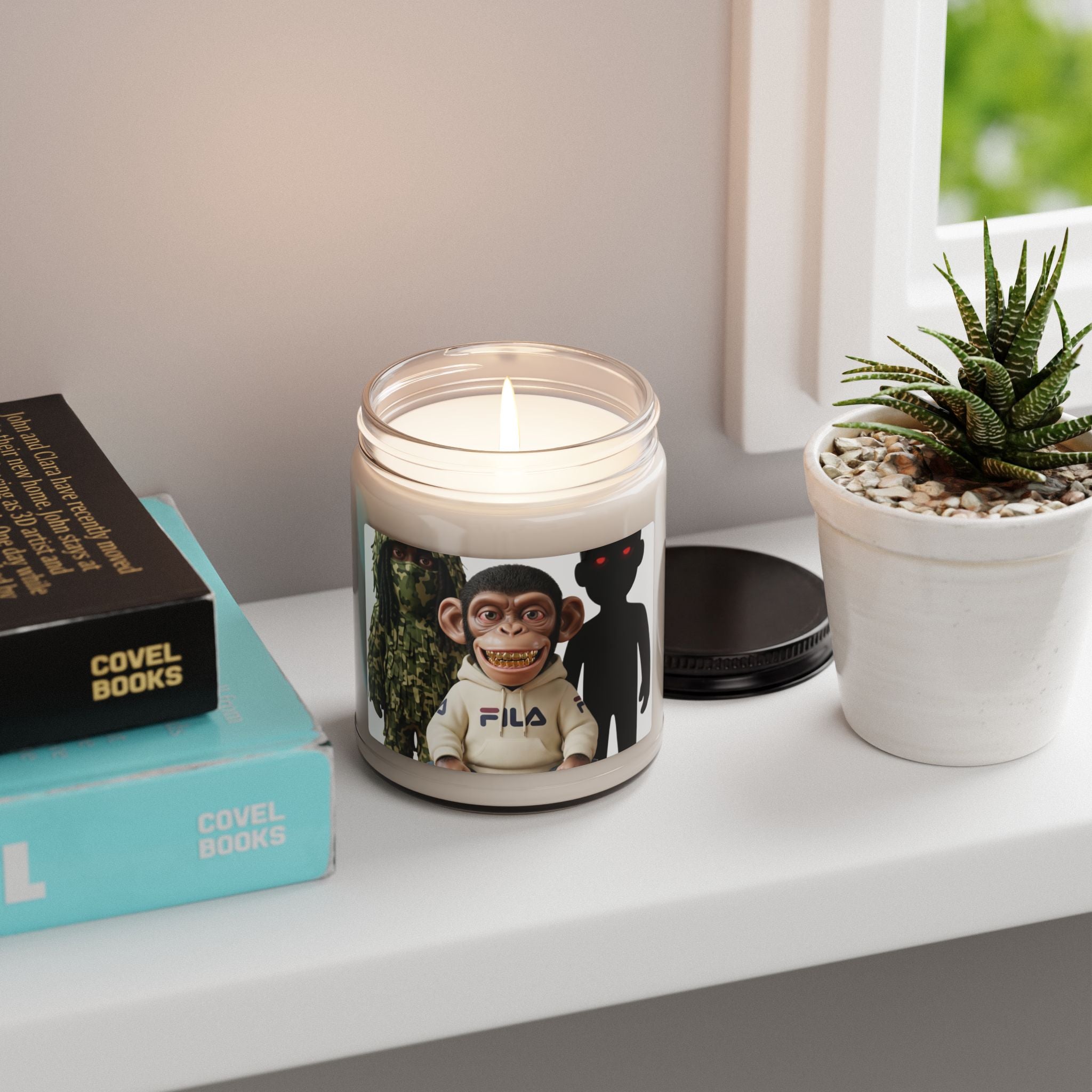 Phyco Monkey presents: Old Pages Candle