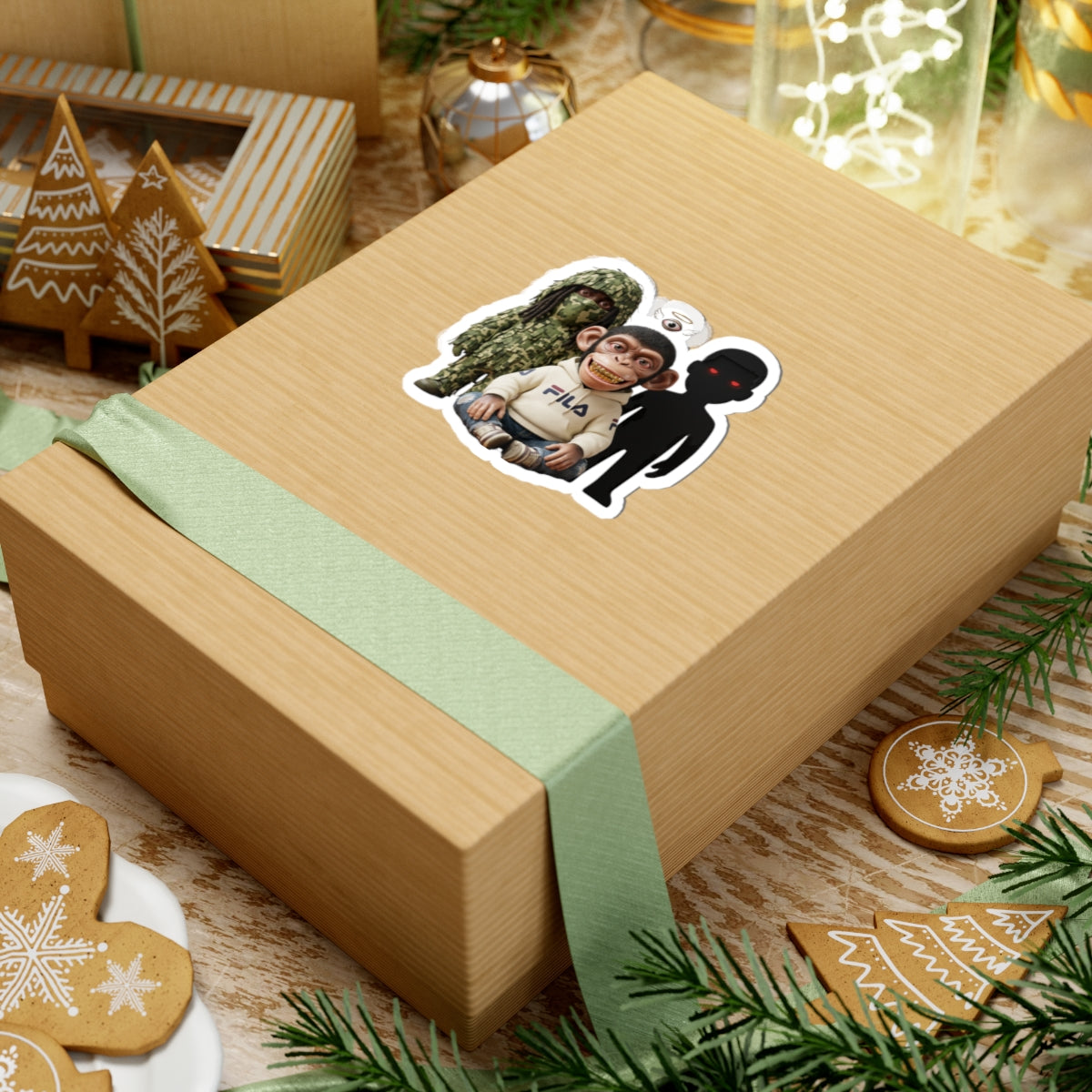 Phyco Monkey presents: Old Pages Stickers