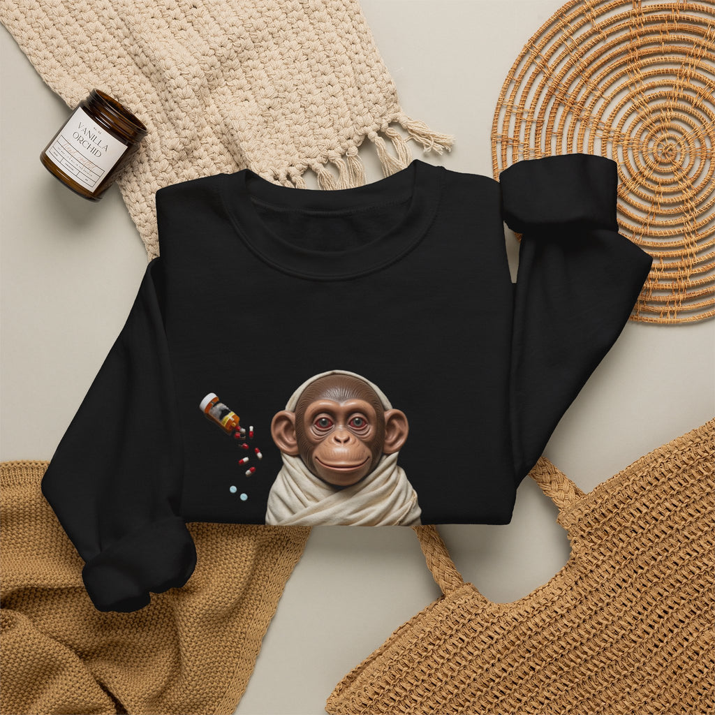 Phyco Monkey Minds Health (I DONT TAKE MEDS ANYMORE) Sweatshirt