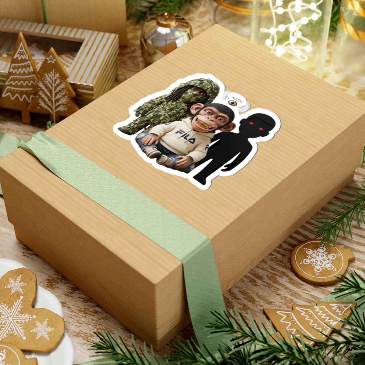 Phyco Monkey presents: Old Pages Stickers