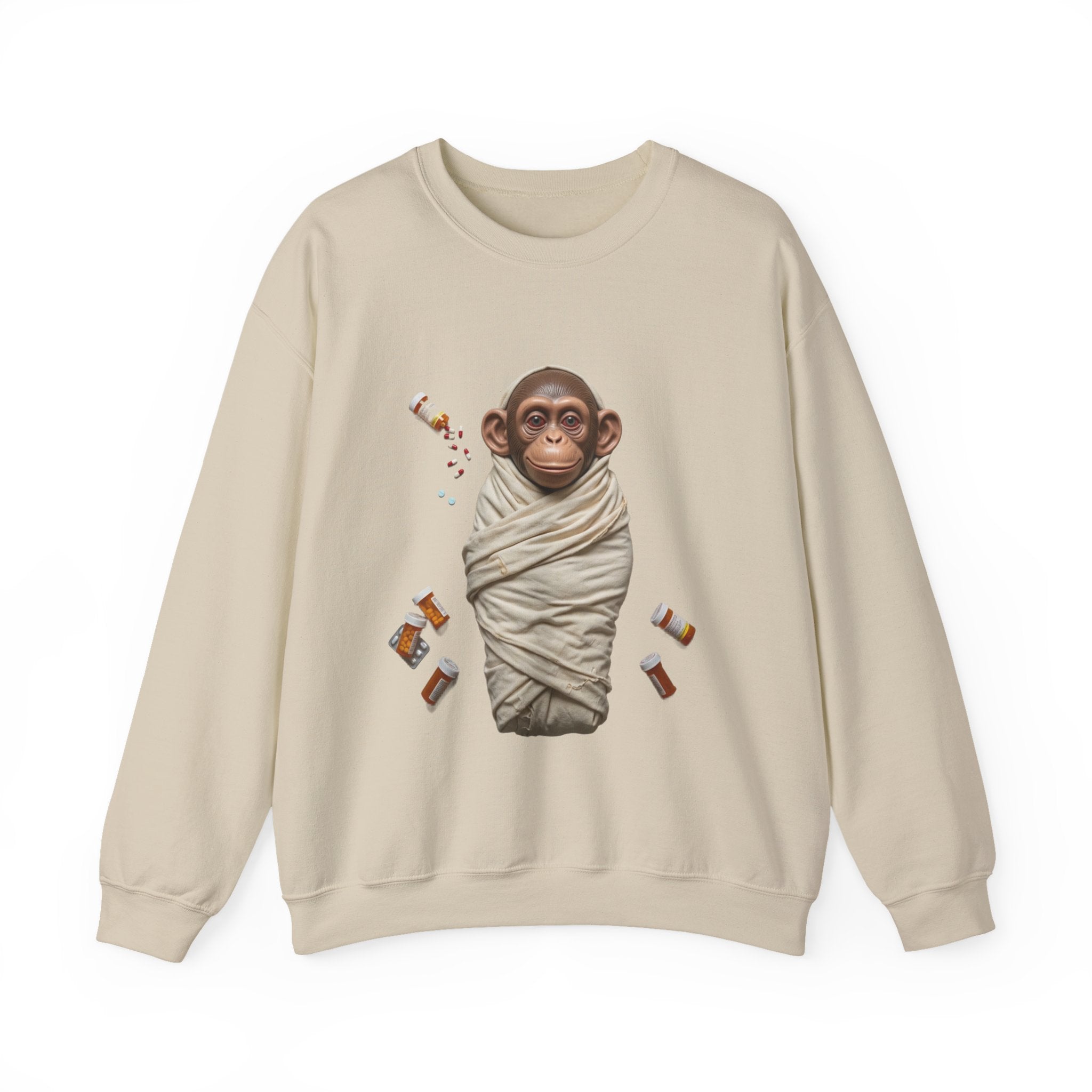Phyco Monkey Minds Health (I DONT TAKE MEDS ANYMORE) Sweatshirt