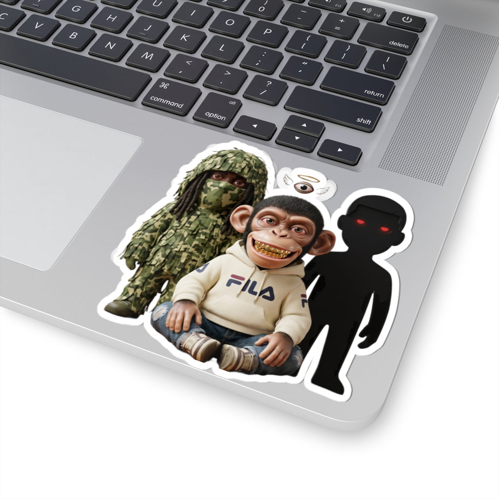 Phyco Monkey presents: Old Pages Stickers