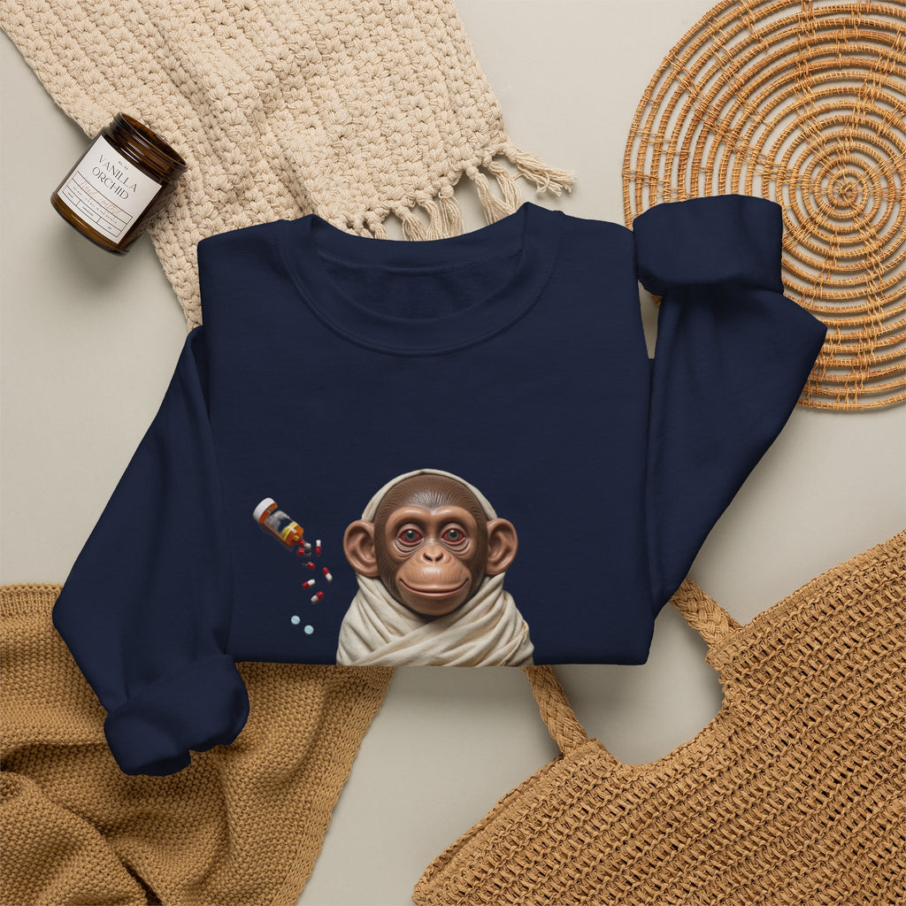 Phyco Monkey Minds Health (I DONT TAKE MEDS ANYMORE) Sweatshirt